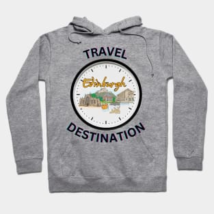 Travel to Edinburgh Hoodie